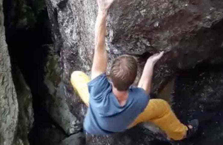 Samuel Ometz gets an 8b + first ascent