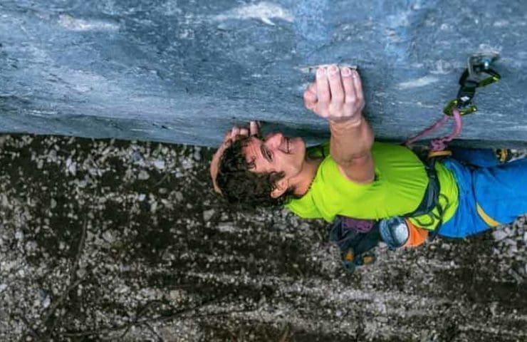 9b first ascent by Adam Ondra in Acephale: Disbelief