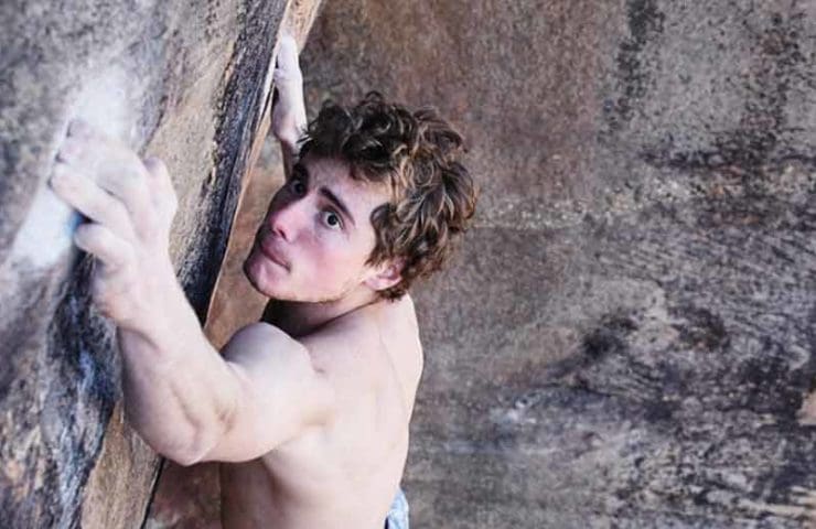Giuliano Cameroni manages first ascent of The Smile (8c)