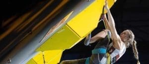 Jessica Pilz ist Weltmeisterin in der Disziplin Lead