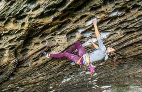 Margo Hayes climbs Golden Ticket and Southern Smoke (both 8c +) in a few attempts