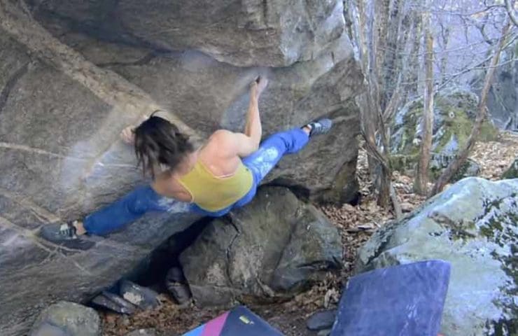 Hard boulders, heavy wine and balsamic bouts: Daniel Woods and Alex Puccio in Ticino