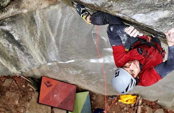 Video: Jacopo Larcher and his visit to the world's heaviest Trad route (Tribe)