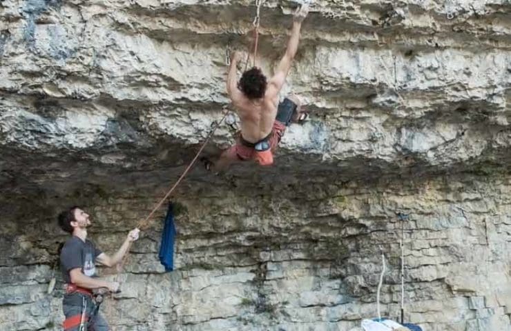 Adam Ondra and Stefano Ghisolfi climb two new routes in Italy