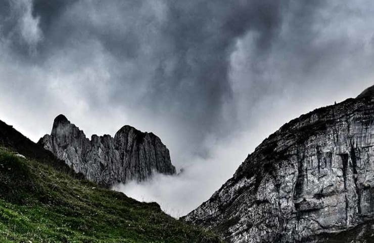 Clima detallado de montaña nuevo en la aplicación de Meteo Suiza