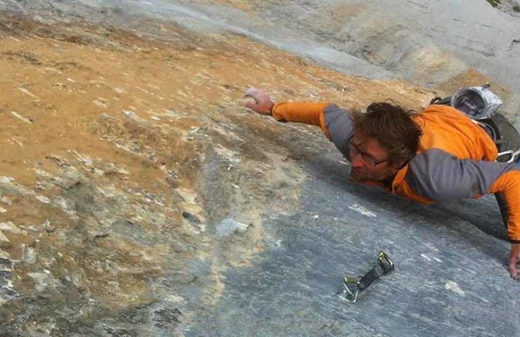 Probably the hardest route in the Swiss Alps: Gran Paradiso (8c) on the Wendenstöcken
