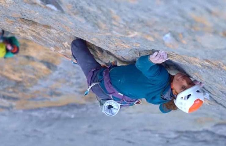 Roger Schäli, Nina Caprez und Sean Villanueva eröffnen die schwerste Kletterroute in der Eigernordwand: Merci la Vie