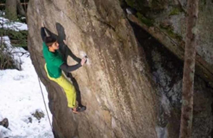 Christof Rauch again successful: 8c-Boulder Sierra Madre climbed