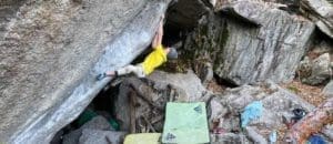 Vadim Timonov in Schweizer Bouldergebieten: Er kam, sah und kletterte
