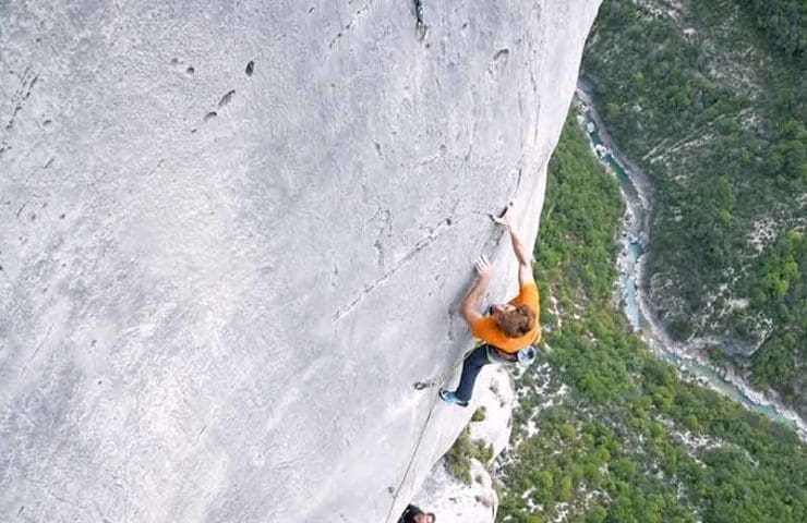 Seb Bouin über die Klettergeschichte und wohl exponierteste Route der Verdon-Schlucht
