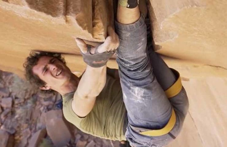 Adam Ondra: Epic battle in the Belly Full of Bad Berries off-width route