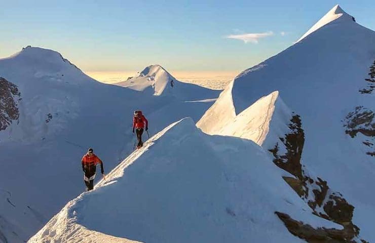 20 Gipfel in einem halben Tag: Nicolas Hojac und Adrian Zurbrügg brechen Rekord