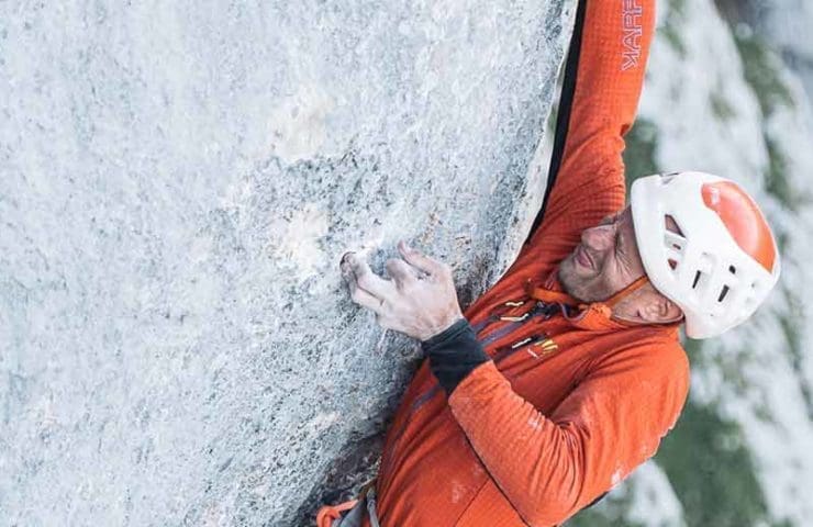 Interview: Cédric Lachat über die schwere alpine Kletterroute Wogü