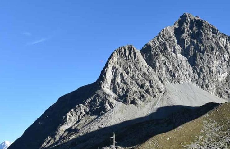 Alpinist crashed on Piz Polaschin in Silvaplana