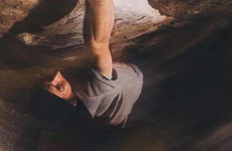 Daniel Woods: Erstbegehung des Boulders Return of the Sleepwalker (9a)