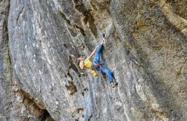 First ascent: Alexander Megos climbs Hello Kitty (9a +)