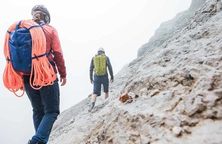 Robust companion: the Trad 30 Dry climbing backpack from Ortovox