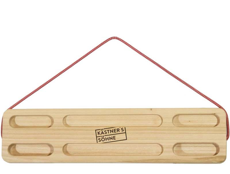 The portable fingerboard from Kästners & Söhne to take with you on the wall stand.