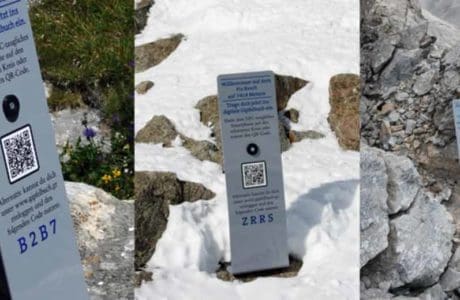 Estalló la disputa de la cumbre en los Alpes: 150 vallas publicitarias instaladas