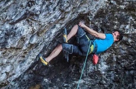 8c + bouldering point in a 9b route | Adam Ondra climbs Taurus