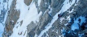 Charles Dubouloz: Solo-Winterbegehung in der Nordwand der Grandes Jorasses | Route Rolling Stones