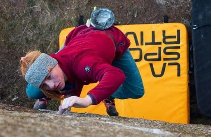 This is the young German climber Martina Demmel | Video