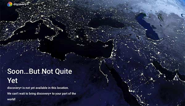Discovery+ cobertura-Europa-solo-pocos-países