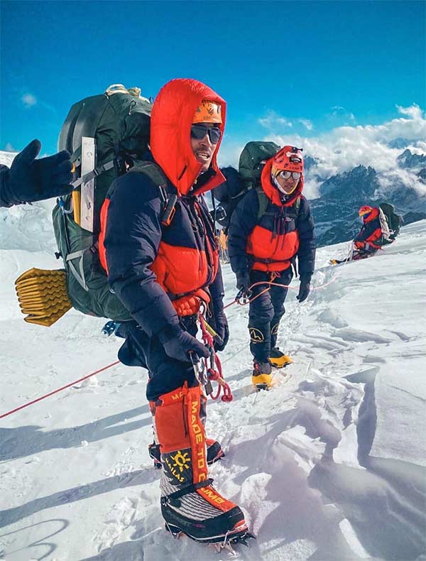 Prueba de cumbre Gelje Sherpa Cho Oyu