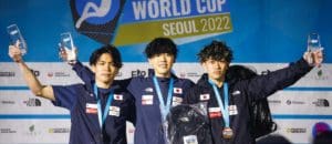 Boulder-World-Cup-Seoul_Podium-Herren