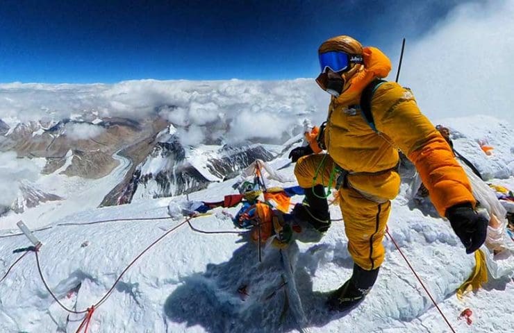 David Goettler Cumbre del Everest