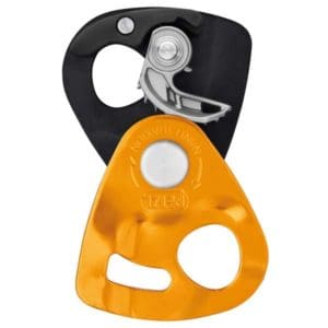 Petzl Nano Traxion pulley - unfolded