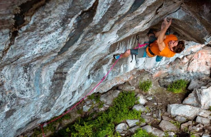Seb Bouin third ascent change flatanger