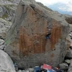 Massenhaft neue Boulder am Furka - Kim Marschner