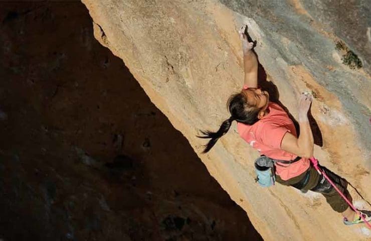 Video: Professional climber Chaehyun Seo on the ascent of La Rambla (9a +)