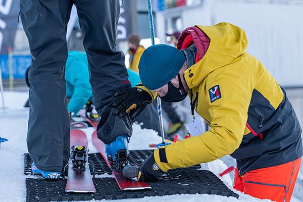 Avec le test de ski de randonnée, vous pouvez tester les derniers modèles et bénéficier de conseils complets de professionnels.