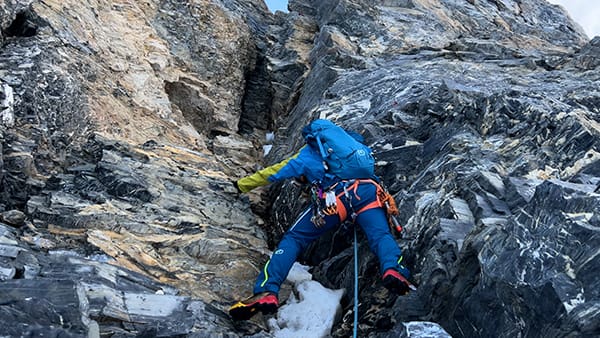 Robust, multifunctional, comfortable: The Peak 35 is a multi-talent for alpinists.