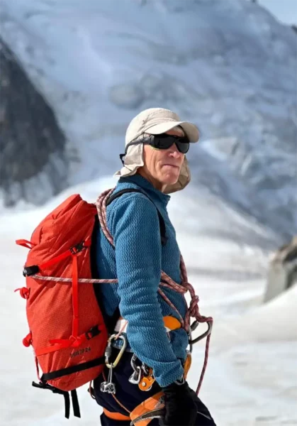Aktuell bereitet sich Valeriy Babanov am Lobuche auf seine Everest-Besteigung vor.