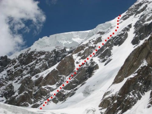 Nanga Parbat Göschl Route 2009 Bild: Gerfried Göschl http://www.gerfriedgoeschl.at
