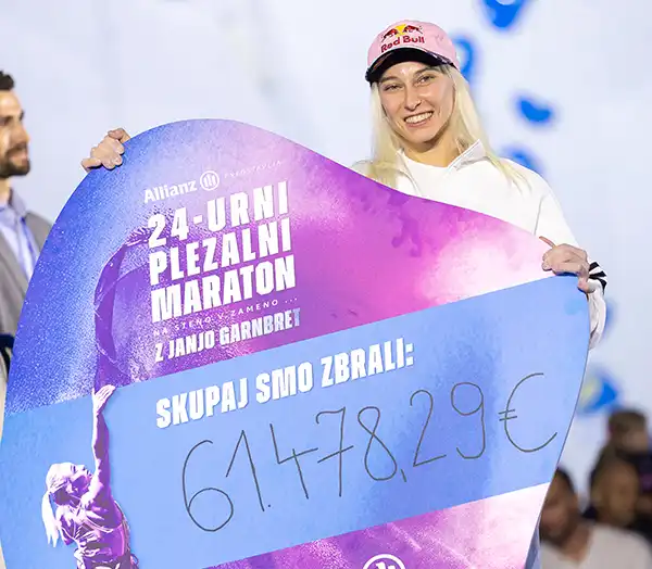 100 Routen in 24 Stunden: Janja Garnbret sammelt Spenden für sportlichen Nachwuchs