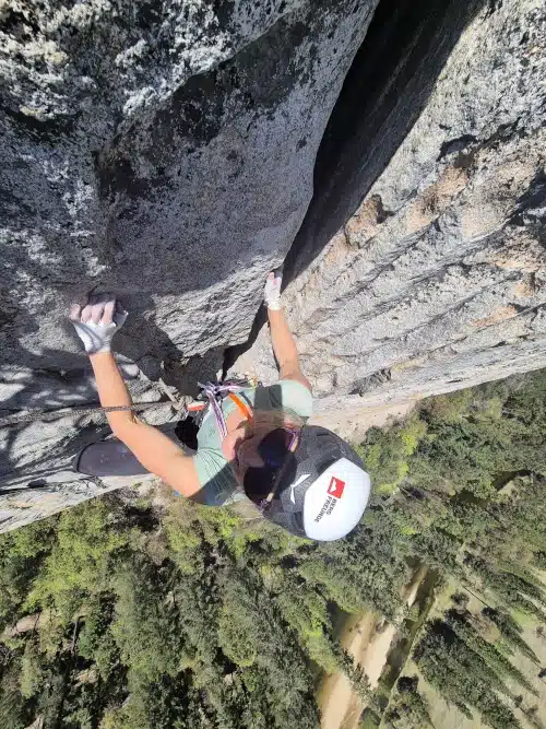 Climbing in Yosemite Valley