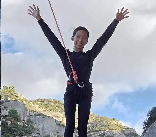 Rising Star aus Südkorea: Ga-eun Kwon (12) klettert »Era Vella« (9a)