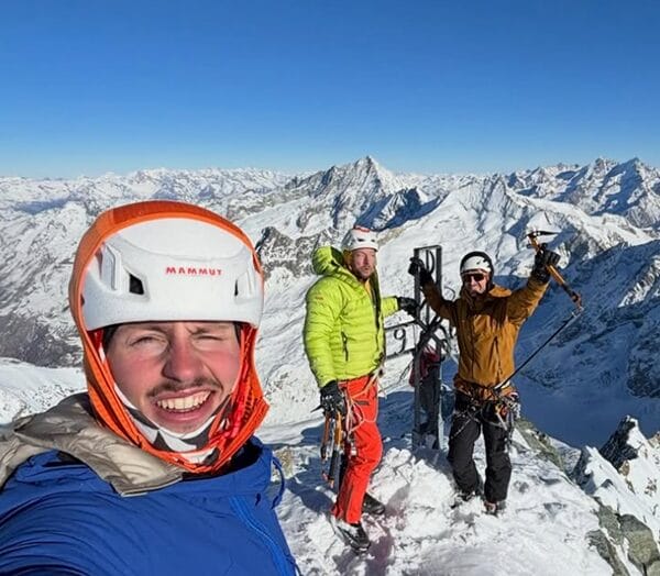 »Le clin d'oeil« | Schüpbach, Sala & Kolly openen gemengde route op Dent Blanche