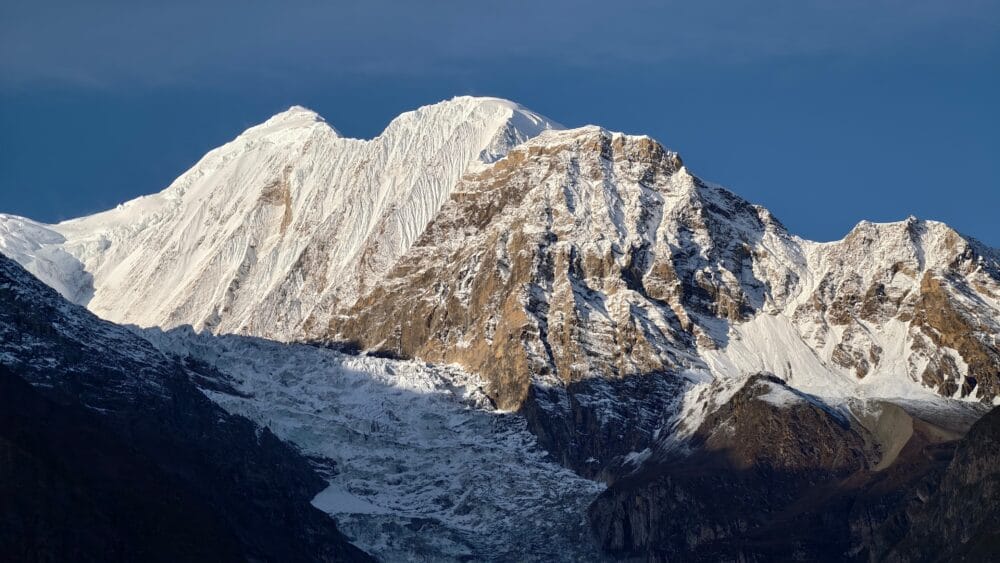 Gangapurna (7.455 m) im Morgenlicht